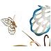 Decorazione In Metallo 3d Farfalla 12 - Multicolore - Metallo - 59,5x4x115 Cm - Foto miniatura 3