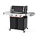 Weber E-325W Barbecue Carrello GPL Nero, Acciaio inox 14360 W - Foto miniatura 8