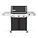 Weber E-325W Barbecue Carrello GPL Nero, Acciaio inox 14360 W - Foto miniatura 1