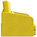 Divano Letto a Terra 2 in 1 Giallo 65x80x83 cm Velur - Foto miniatura 6