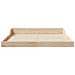 Struttura del letto Marrone 160 x 210 cm Legno di pino massello - Foto miniatura 6