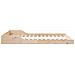 Struttura del letto Marrone 160 x 210 cm Legno di pino massello - Foto miniatura 7