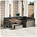 Set Divano da Giardino 12 pcs Grigio 100 x 100 x 71 cm - Foto miniatura 2