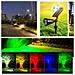 Faretto Solare Led 1w - Illuminazione Impermeabile Per Giardino Esterno White - Foto miniatura 3