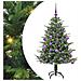 Albero di Natale artificiale preilluminato con set di palline - Foto miniatura 1