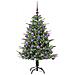 Albero di Natale artificiale preilluminato con set di palline - Foto miniatura 3