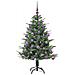 Albero di Natale artificiale preilluminato con set di palline - Foto miniatura 4