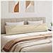 Cuscini da Divano 2 pcs Crema 200 x 40 cm Tessuto - Foto miniatura 4