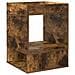 Tavolino Rovere fumé 40 x 40 x 56 cm Legno multistrato - Foto miniatura 1