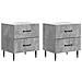 Armadio da Notte 2 pcs Grigio Cemento 43 x 34,5 x 47,5 cm - Foto miniatura 1