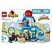 DUPLO Marvel 10464 Webquarters del Team Spidey, Giocattolo da Supereroi con Moto, 3 Personaggi, Regalo per Bambini da 2+ - Foto miniatura 3