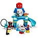 DUPLO Marvel 10464 Webquarters del Team Spidey, Giocattolo da Supereroi con Moto, 3 Personaggi, Regalo per Bambini da 2+ - Foto miniatura 4