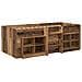 Struttura Letto Loft con Mobile 3 pz Legno antico - Foto miniatura 3