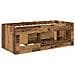 Struttura Letto Loft con Mobile 3 pz Legno antico - Foto miniatura 5