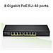 GS1915-8EP Gestito L2 Gigabit Ethernet (10/100/1000) Supporto Power over Ethernet (PoE) Nero - Foto miniatura 5