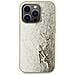 Custodia Dorata Per Iphone 15 Pro Con Superficie Metallica Karl Lagerfeld - Foto miniatura 3