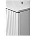 Mobile sottolavabo da 100 cm, Kaschmir, ripiano beige, Lavabo sospeso, Chiusura ammortizzata, Piano di lavoro effetto marmo bianco - Foto miniatura 3