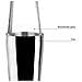 62285 - Shaker per cocktail Boston in acciaio inox, shaker professionale con 2 bicchieri - Foto miniatura 3