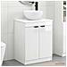 Set di mobili per il bagno Bianco Lucido Legno ingegnerizzato - Foto miniatura 10
