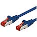 ICOC LS6-075BL - Cavo di rete Patch in rame Cat. 6 SFTP LSZH 7,5 m - Blu - Foto miniatura 1