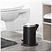 Cestino Con Pedale Acero Nero 3 L 361732419 - Foto miniatura 3