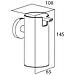Dispenser Sapone Boston L Argento 306330946 - Foto miniatura 5