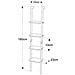 Libreria, scaffale Scala, bianco, 4 Ripiani Frg15-w - Foto miniatura 3