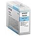 Cartuccia T8505lc Light Ciano Compatibile Per Epson Sc-p800des, p800se, p800sp Capacita' 80ml Ink Pigmentato -con Chip- - Foto miniatura 1
