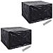 Coperture Arredi Giardino 2pz Polyrattan 8 Occhielli 113x113cm - Foto miniatura 1