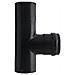 Plus PN805M Tubo per canna fumaria a T Nero - Foto miniatura 1