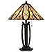 Lampada Da Tavolo Tiffany, Valiant Bronze, E27 - Foto miniatura 2