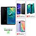 Cadorabo Custodia Compatibile Con Huawei Mate 20 In Blu - Nero - Coperchio Protettivo Bicolore In Vetro Temperato E Silicone Tpu - Foto miniatura 2
