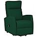 Poltrona Alzapersona Verde Scuro Tessuto - Foto miniatura 2