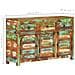Credenza 110x30x65 in Legno Massello di Recupero - Foto miniatura 5