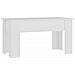 Tavolino Da Salotto Bianco 101x49x52 Cm In Legno Multistrato - Foto miniatura 2
