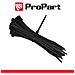 Fascette Elettricista Nylon 7,2x250mm Nero 100pz - Foto miniatura 1