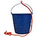Secchio In Plastica Morbida Antirottura, Manico In Acciaio Con Occhiello Completo Di Cima Cm. 140. Capacità Lt 10. - Foto miniatura 1