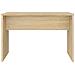 Set Tavolo Da Toeletta Rovere Sonoma 86,5x35x136 Cm - Foto miniatura 11