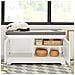 Cuccia Per Gatti Con Ciotola Per Gatti In Acciaio Inossidabile Panca Con Seduta Casetta Per Gatti Bianco 90x36x44cm Fsr136-w - Foto miniatura 7