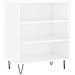 Credenza Bianco Lucido 57x35x70 Cm In Legno Multistrato - Foto miniatura 2