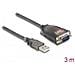 Adattatore Usb 2.0 Tipo A A 1 Connettore Seriale Rs-232 D-sub A 9 Pin - Foto miniatura 4