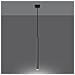 Lampada A Sospensione Pastelo 1 Cromo Sl. 1199 - Moderno Lampade A Sospensione Cromo 100x8x8 Cm - Foto miniatura 3
