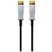 Goobay 65573 Cavo Hdmi 100 M Hdmi Tipo A (standard) Nero, Argento - Foto miniatura 1