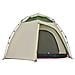 Tenda A Cupola Da Campeggio 4 Persone Verde A Rilascio Rapido - Foto miniatura 2