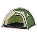Tenda A Cupola Da Campeggio 4 Persone Verde A Rilascio Rapido - Foto miniatura 4