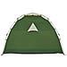 Tenda A Cupola Da Campeggio 4 Persone Verde A Rilascio Rapido - Foto miniatura 8