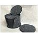 Piatto Separatore Per Tazza In Feltro, 8 Pezzi Black - Foto miniatura 3