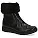 Black Nappa Casual Closed Booties Stivaletti Pelle Scarpe Donna Nero Eu 37, 9-26306-41-022 - Foto miniatura 1