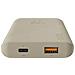 Powerbank 10 000mah Usb-a /usb-c Modello Go2 Fastcharge 15w Compatto, Beige - Foto miniatura 9