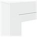 Cornice per Camino Bianca 100x30x87,5 cm in Truciolato - Foto miniatura 7